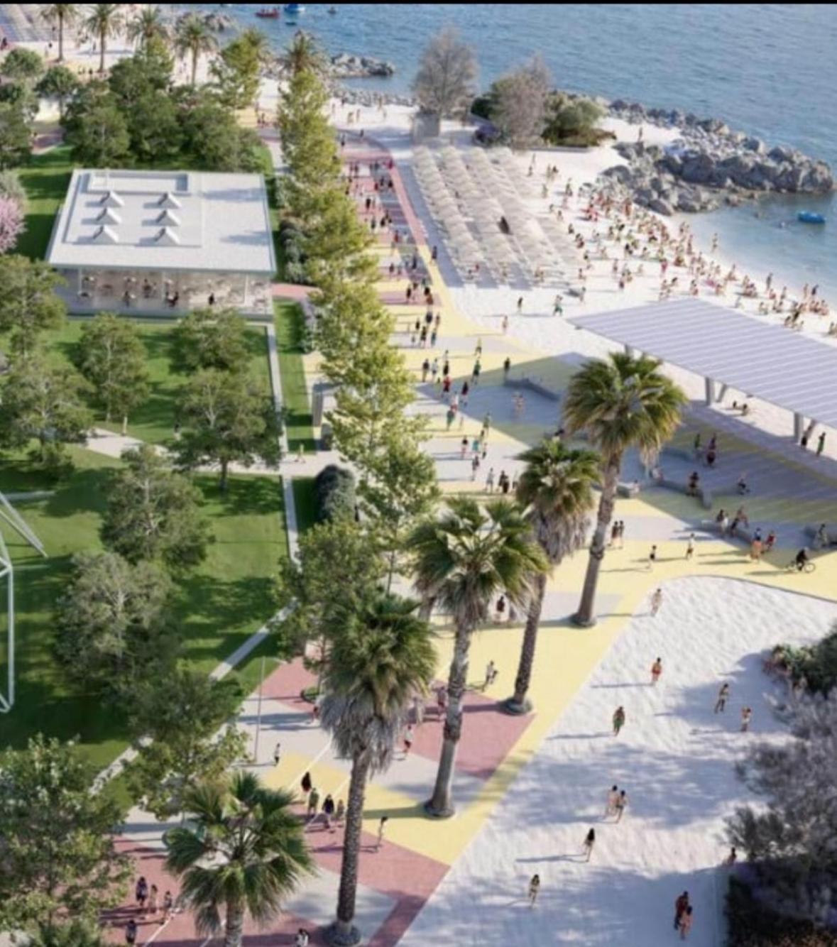 Lodore Del Mare Apartment On The Beach Split Luaran gambar